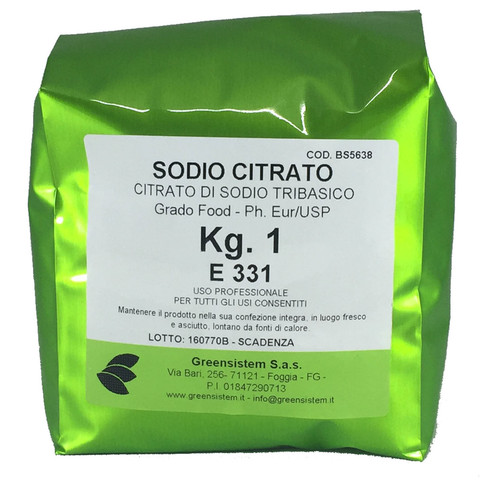 Sodio citrato tribasico 1 - sodio,
