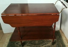 Carrello Portavivande in legno vintage