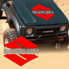 Adesivi fuoristrada S cofano compatibile per Suzuki Samurai Santana Off Road 4x4