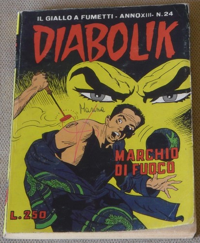 Diabolik marchio di - marchio,
