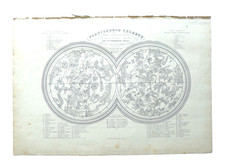 1850 ANTICA MAPPA SEGNI