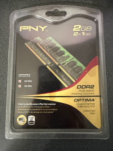 Pny optima ddr2 - optima, 2gb