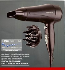 Termozeta Phon Iono System 2000W con Diffusore – Asciugacapelli Professionale