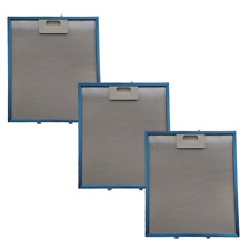 3 Filtri Antigrasso per Cappa Elica in Alluminio, Misure 26,7x30,5x0,9cm