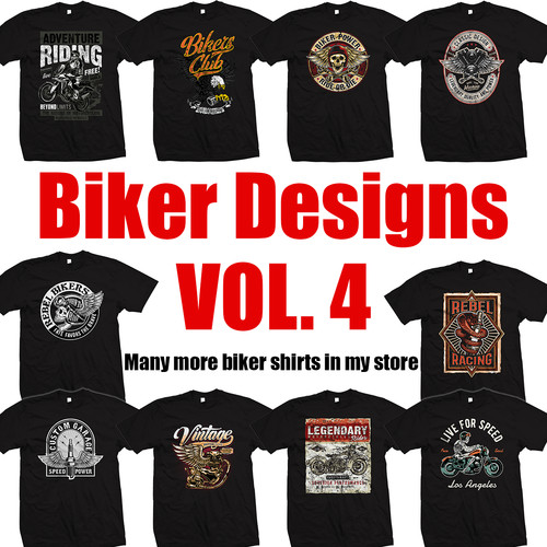 Shirt motociclista vol 4 - t-shirt,