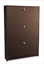 Scarpiera salvaspazio legno Col. rov. Moro  Dim: Lung. cm 67 Prof cm 15 H cm 100