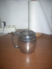 boccale in silver plated o