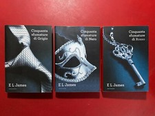 E L JAMES Lotto 3 Libri