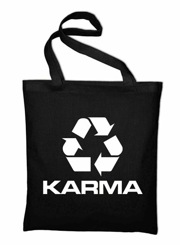 Karma borsa stoffa simbolo - karma,