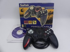 Saitek P2600 Rumble Gamepad - Controller PC cablato USB - Force Feedback - 2006