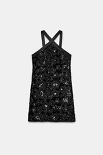 Abito corto nero con