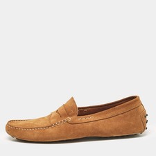 Tods Brown Suede Slip on