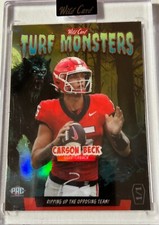 🔥 Carson Beck 2024 Haunted Hits Turf Monsters Werewolf 1/1 – Miami Hurricanes