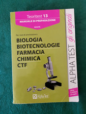 BIOLOGIA BIOTECNOLOGIE FARMACIA CTF - AA.VV. - ALPHA TEST - 2014
