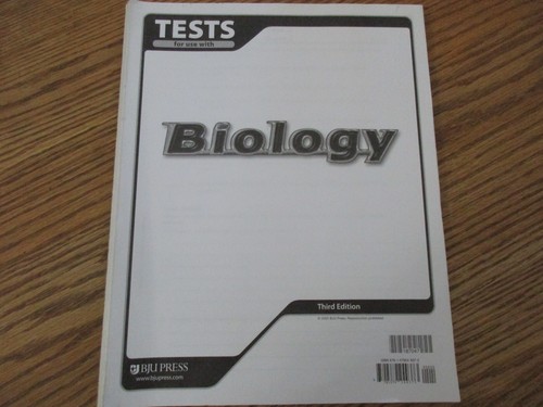 Bju biology tests - (3rd,