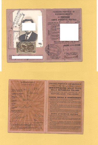 11947 tessera postale