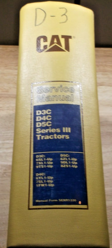 Cat caterpillar d3c - cat, d4c