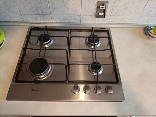 Piano cottura gas fuochi - 4,