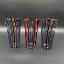 Vaso/bicchieri Gio Ponti Venini A Canne prezzo per ogni articolo Made in Italy