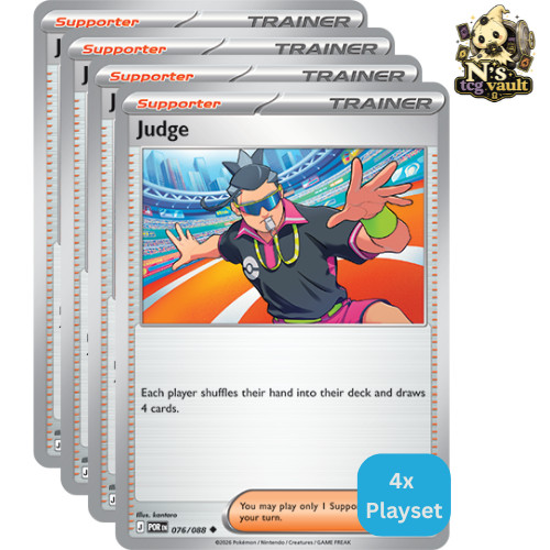 Judge playset pokemon tcg - judge,