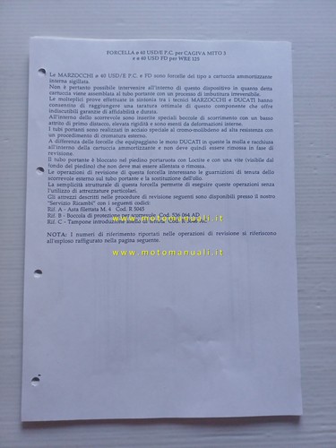 Marzocchi forcella e40 usd - marzocchi,
