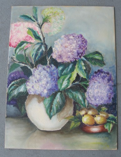 Mable dunn bianco firmato olio - dunn,