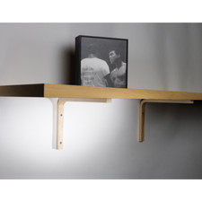 reggimensola in legno naturale