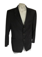 CANALI MILANO Giacca Da Uomo Blazer Elegante Business Ufficio Jacke grigia 54 R