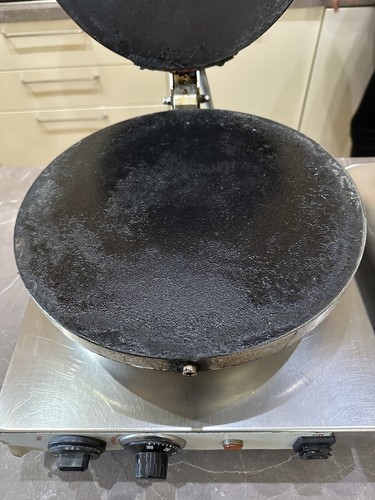 Piastra per crepes techfood - piastra,