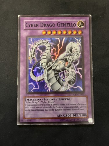 Carta cyber drago - gi, oh