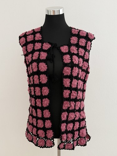Gilet vintage all uncinetto - vintage, all'uncinetto