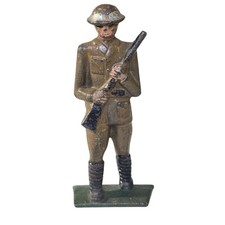 Soldatino giocattolo ferro