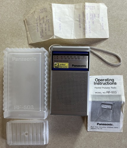 Radio portatile panasonic - radio,