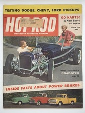 Rivista Hot Rod marzo 1958 -