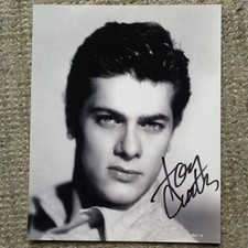 Tony Curtis FIRMATO foto film