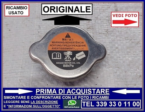 Tappo radiatore originale - radiatore,