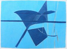 Enrico DELLA TORRE (Pizzighettone Cremona 1931) OSCILLANTE cm 30x41 anno 1984