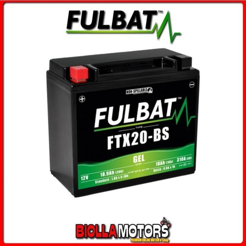 Ftx20 batteria fulbat gel - ftx20-bs,
