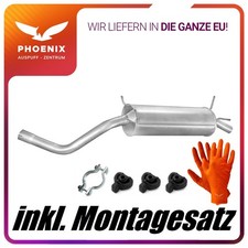 ✅Per Renault Megane I 1.6 1.9DCI 1998-2002 Coupè Cabrio Silenziatore Scarico