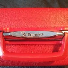 Valigia rigida rossa Samsonite