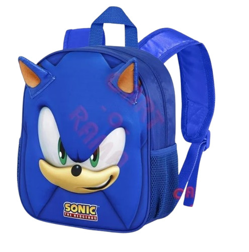 Zaino sonic blu - zaino, scuola