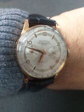 HEDICOR CHRONOGRAPHE SUISSE CRONOGRAFO VINTAGE ORO 18K 38MM LANDERON 51 CAL