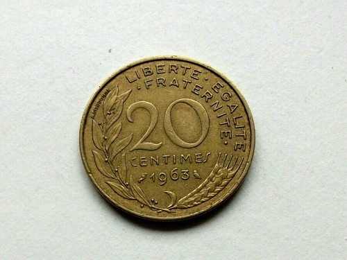 Francia centesimi 1963 - francia, 20