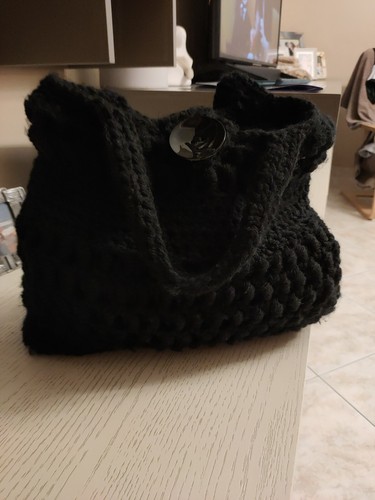 Borsa lana uncinetto - borsa,