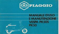 Libretto manuale uso e manutenzione - Piaggio - Vespa PK 50S PK 50- File PDF