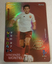 VINCENZO MONTELLA 2002 2003 FOOTBALL CHAMPIONS  ROMA FOIL SERIE A PROMO