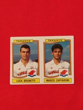 FIGURINA NUOVA CALCIATORI PANINI 1990-91 #475. Brunetti Zaffaroni (Taranto)