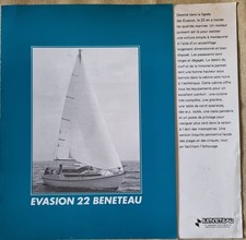 BENETEAU  EVASION 22  -  BROCHURE DEL 1985