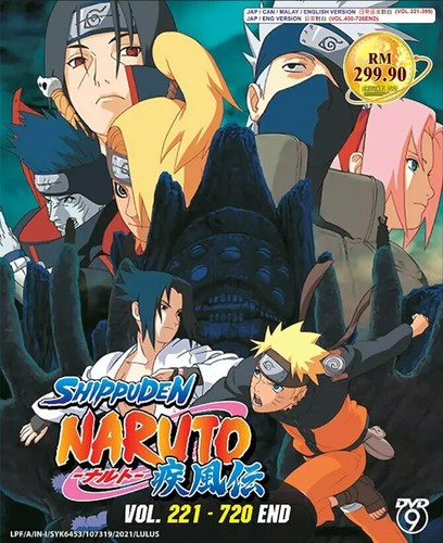 Dvd anime naruto shippuden - dvd,