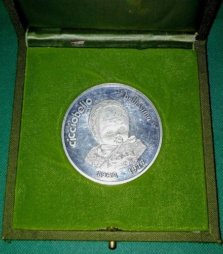 Medaglia argento 800 - argento,